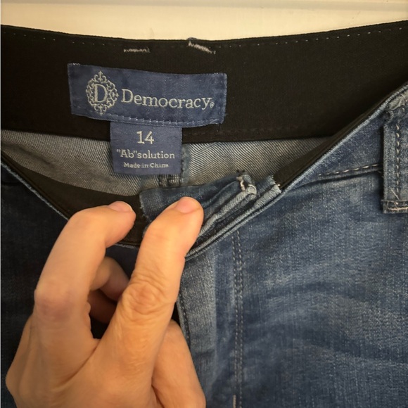 Democracy “ab” solution size 14 jeans - Picture 2 of 3